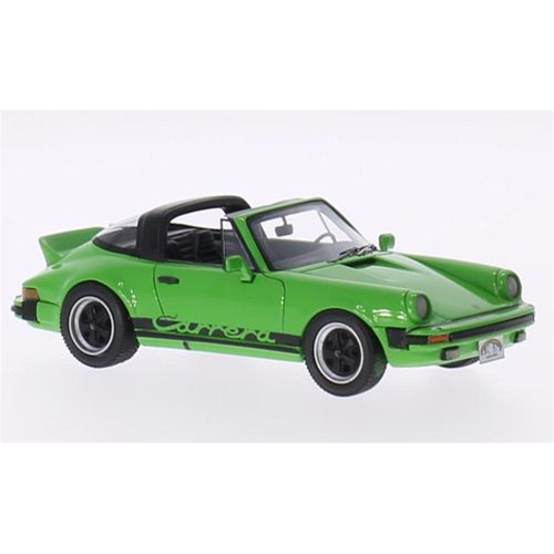 PORSCHE 911 CARRERA TARGA USA 1985 GREEN 1:43 Neo Scale Models Auto Stradali Modellino