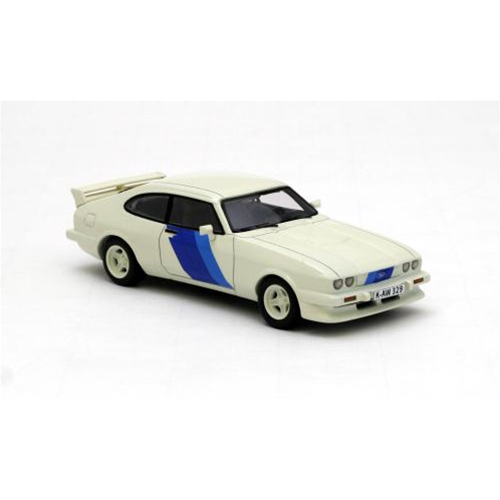 FORD CAPRI III TURBO1981 WHITE FORD MOTORSPORT 1:43 Neo Scale Models Auto Stradali Modellino
