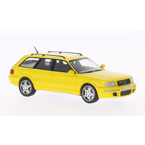 AUDI RS2 AVANT 1994 YELLOW 1:43 Neo Scale Models Auto Stradali Modellino