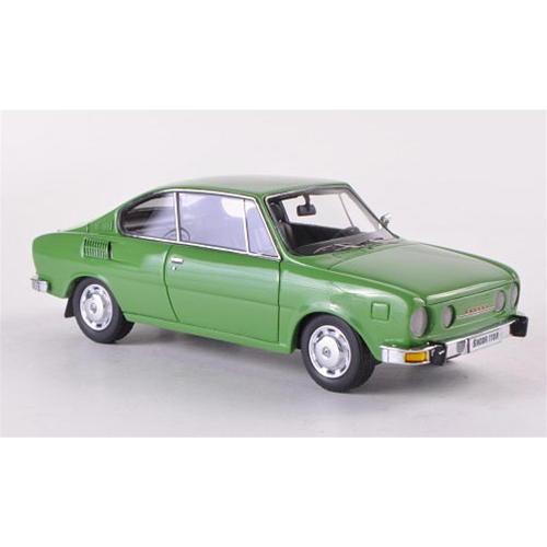 SKODA 110 R 1972 GREEN 1:43 Neo Scale Models Auto Stradali Modellino