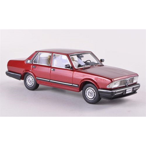 ALFA ROMEO ALFA 6 2500i 1985 DARK RED METALLIC 1:43 Neo Scale Models Auto Stradali Modellino