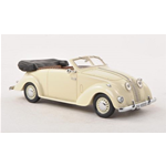 ADLER 2,5L CONVERTIBLE 1937 CREAM 1:43 Neo Scale Models Auto Stradali Modellino