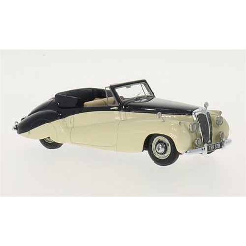 DAIMLER DB18 SPECIAL SPORTS BY BARKER 1952 BEIGE/DARK BLUE 1:43 Neo Scale Models Auto Stradali Modellino