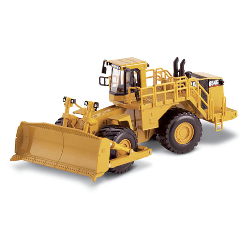 ESCAVATORE A RUOTE CAT 854 G 1:50 Norscot Mezzi Industriali Modellino