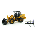 CAT 930K WHEEL LOADER WITH INTERCHANGEABLE WORK TOOLS 1:50 Norscot Mezzi Industriali Modellino