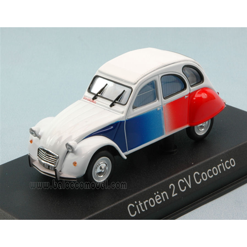 CITROEN 2 CV 1986 COCORICO' 1:43 Norev Auto Stradali Modellino