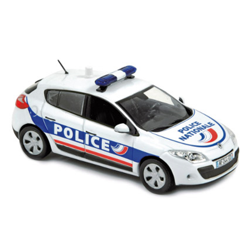 RENAULT MEGANE 2010 POLICE INTERNATIONALE 1:43 Norev Forze dell'Ordine Modellino