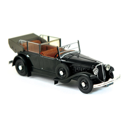 RENAULT REINASTELLA 1936 ALBERT LEBRUN BLACK 1:43 Norev Auto d'Epoca Modellino