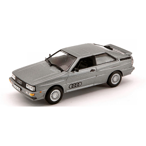 AUDI QUATTRO 1986 SILVER 1:43 Norev Auto Stradali Modellino
