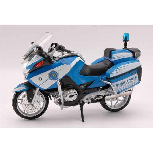 BMW R 1200 RT POLIZIA 2005 1:12 New Ray Forze dell'Ordine Modellino