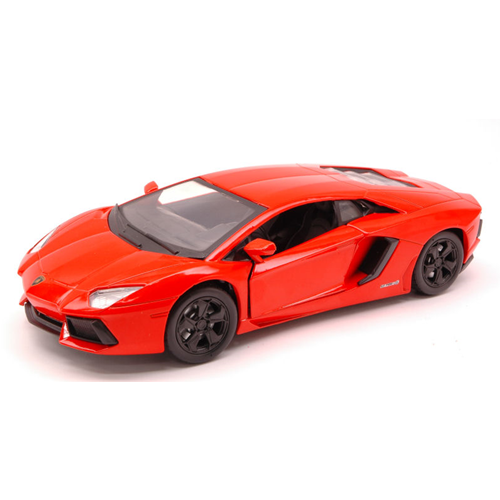 LAMBORGHINI AVENTADOR LP700-4 2011 RED 1:24  New Ray Auto Stradali Modellino