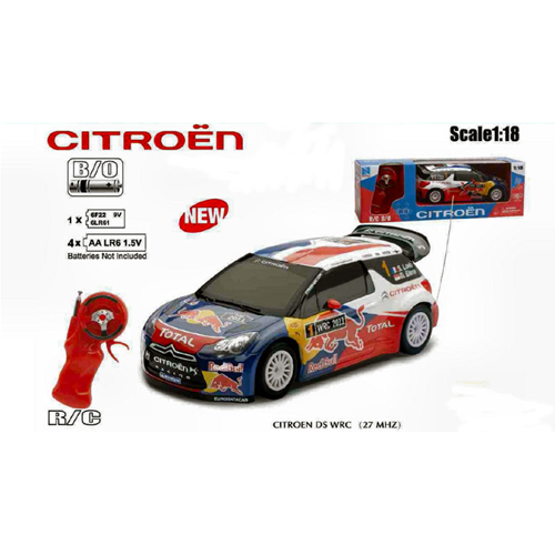 CITROEN DS3 WRC 2011 RADIOCOMANDO 1:18 New Ray Radiocomando Modellino