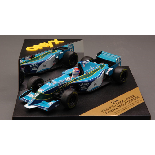 PACIFIC A.MONTERMINI 1995 N.17 1:43 Onyx Formula 1 Modellino