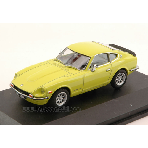 DATSUN 240Z 1970 YELLOW 1:43 Oxford Auto Stradali Modellino