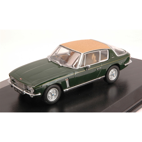 JENSEN INTERCEPTOR MKIII 1971 GREEN 1:43 Oxford Auto Stradali Modellino