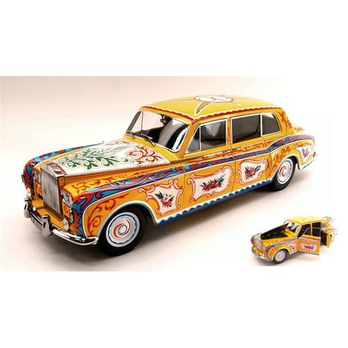 ROLLS ROYCE PHANTOM V J.LENNON VERSION 1964 1:18 Paragon Models Movie Modellino