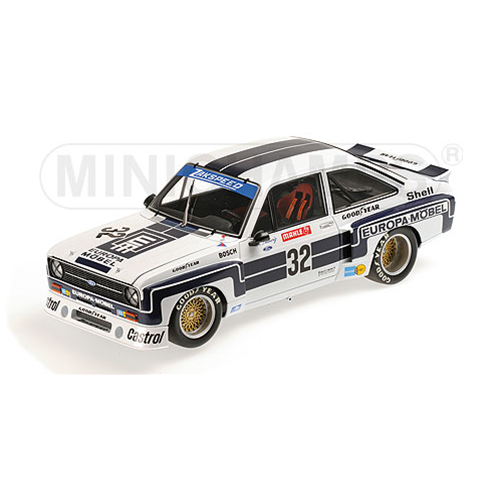 FORD ESCORT II RS N.32 WINNER DRM NURBURGRING 1976 K.LUDWIG 1:18 Minichamps Auto Competizione Modellino