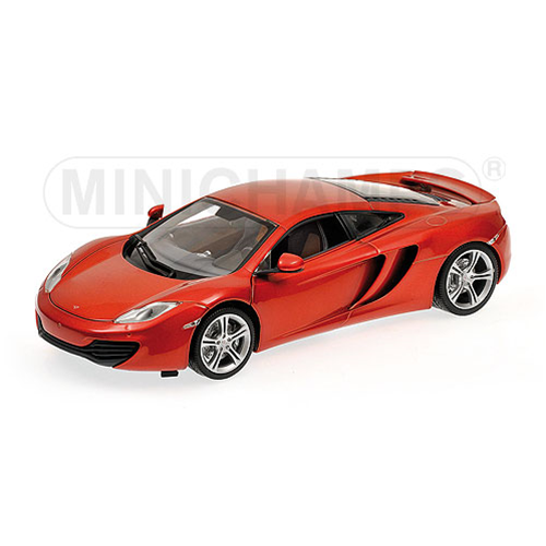 MC LAREN MP4-12C 2011 RED METALLIC 1:18 Minichamps Auto Stradali Modellino