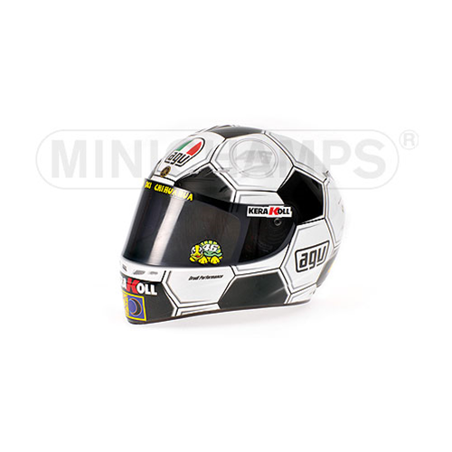 CASCO V.ROSSI 2008 BARCELLONA 1:2 Minichamps Caschi Modellino