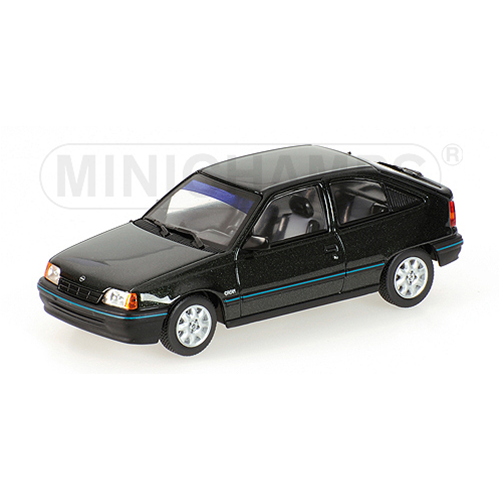 OPEL KADETT 1989 GREEN 1:43 Minichamps Auto Stradali Modellino