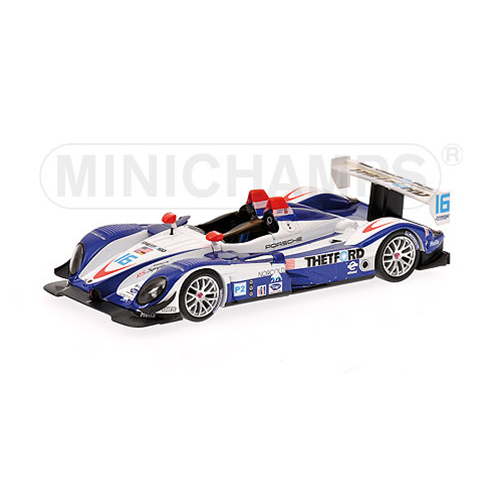 PORSCHE RS SPYD.N.16 SEBRING 2008 1:43 Minichamps Auto Competizione Modellino