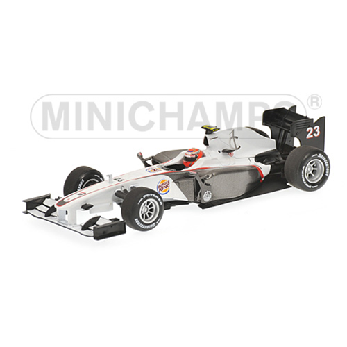 SAUBER K.KOBAYASHI 2010 SHOWCAR 1:43 Minichamps Formula 1 Modellino