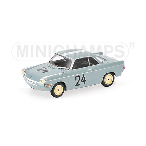 BMW 700 SPORT N.24 WIN.HOCK.1960 1:43 Minichamps Auto Competizione Modellino