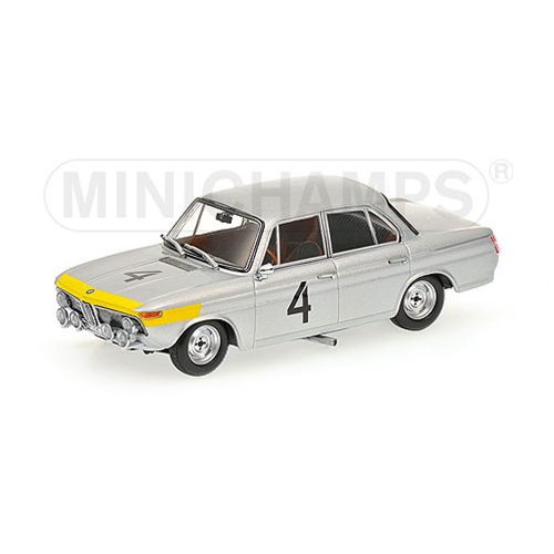 BMW 1800 N.4 WINNER 24 H SPA 1965 1:43 Minichamps Auto Competizione Modellino