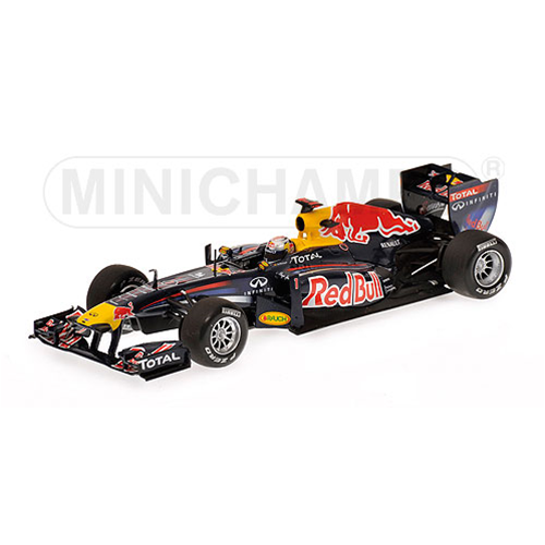 RED BULL S.VETTEL 2011 WINNER MALAYSIAN GP 2011 1:43 Minichamps Formula 1 Modellino