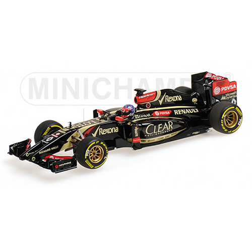 LOTUS R.GROSJEAN 2014 1:43 Minichamps Formula 1 Modellino