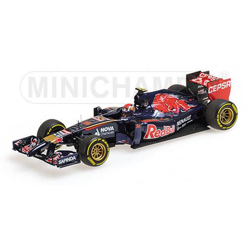 RED BULL D.KVYAT 2014 N.26 1:43 Minichamps Formula 1 Modellino