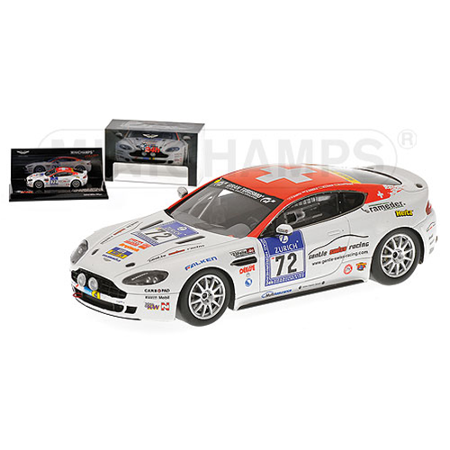 ASTON MARTIN N.72 NURBURGRING 2009 1:43 Minichamps Auto Competizione Modellino