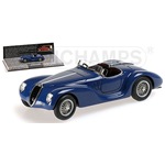 ALFA ROMEO 6C 2500 SS CORSA SPIDER 1939 BLUE 1:43 Minichamps Auto d'Epoca Modellino