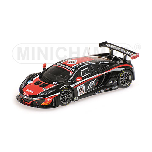 MC LAREN 12C GT3 N.99 DNF 24H SPA 2014 SOUCEK-KORJUS-ESTRE 1:43 Minichamps Auto Competizione Modellino