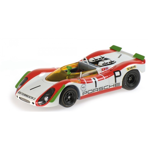 PORSCHE 908/02 N.1 WINNER 1000 KM NURBURGRING 1968 SIFFERT-REDMAN 1:43 Minichamps Auto Competizione Modellino