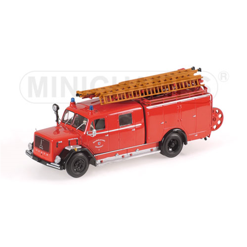 MAGIRUS MERKUR LF 16 FIRE ENGINE 1:43 Minichamps Pompieri Modellino