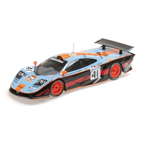 MC LAREN F1 GTR N.41 2nd LE MANS 1997 J.M.GOUNON-P.H.RAPHANEL-A.OLOFSSON 1:18 Minichamps Auto Competizione Modellino