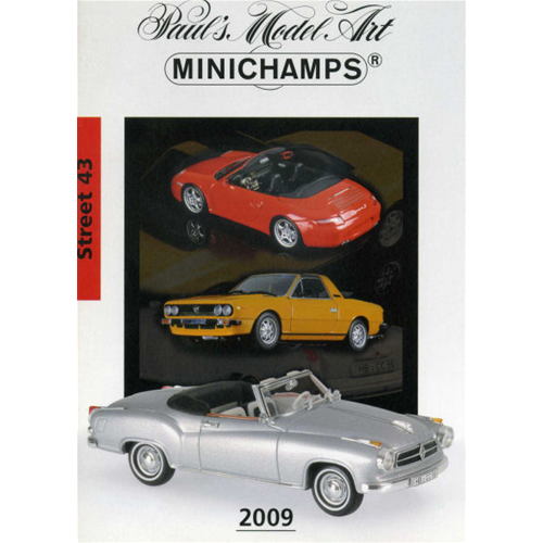 CATALOGO MINICHAMPS 2009 AUTO STRADALI 1:43 FORMATO A6 PAG.67 Minichamps Cataloghi Modellino
