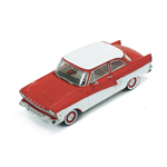 FORD TAUNUS 17M 1957 RED/WHITE 1:43 PremiumX Auto Stradali Die Cast Modellino