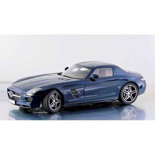 MERCEDES SLS AMG COUPE' 2010 BLUE METALLIC 1:12 Premium Classixx Auto Stradali Modellino