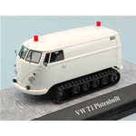 VW T1 PISTENBULLI WHITE 1:43 Premium Classixx Mezzi Industriali Modellino