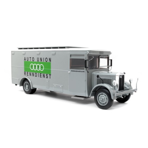 NAG-BUSSING RACE TRANSPORT CAR UNION 1934 RACING TEAM 1:18 Premium Classixx Auto Competizione Modellino