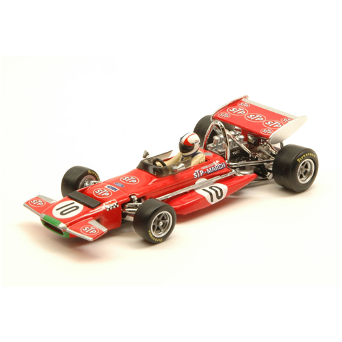 MARCH 701 CHRIS AMON 1970 N.10 2nd BELGIAN GP 1:43 Quartzo Formula 1 Modellino