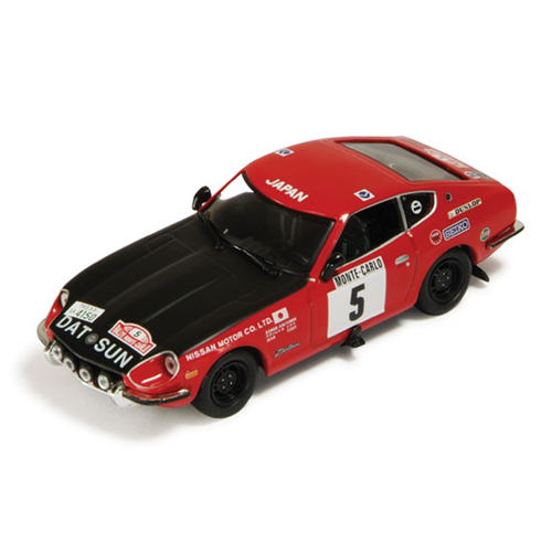 DATSUN 240 Z N.5 MONTE CARLO 1972 1:43 Ixo Model Auto Rally Modellino