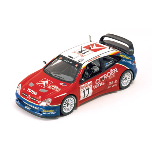 CITROEN XSARA N.17 2nd MONTE CARLO 2003 MC RAE-RINGER 1:43 Ixo Model Auto Rally Modellino