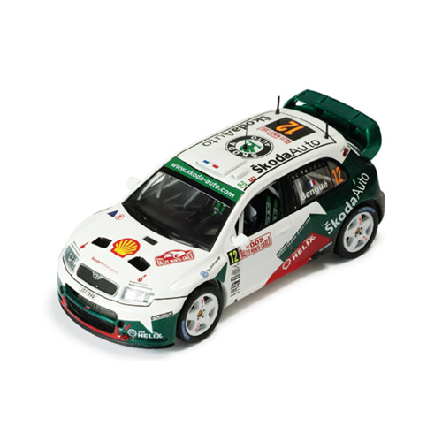 SKODA FABIA N.12 MONTE CARLO 2005 1:43 Ixo Model Auto Rally Modellino