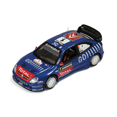 CITROEN XSARA N.1 TURKEY 2006 1:43 Ixo Model Auto Rally Modellino