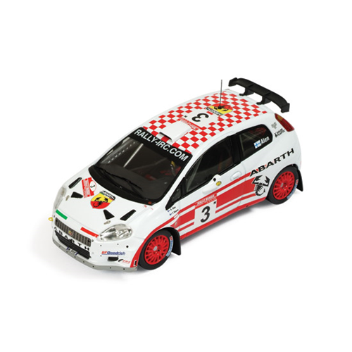 FIAT PUNTO S2000 N.6 RUSSIA 2007 1:43 Ixo Model Auto Rally Modellino