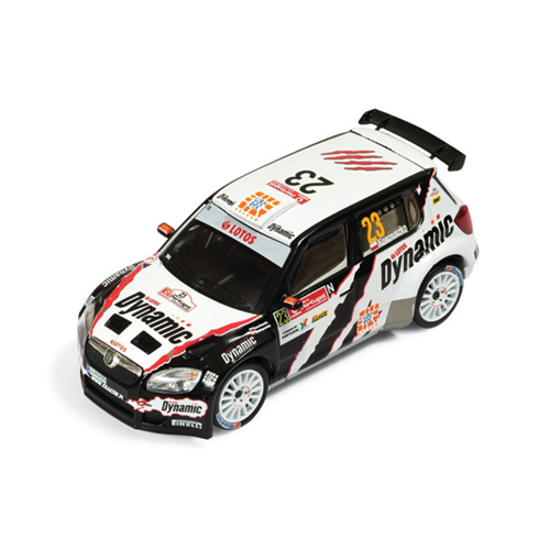 SKODA FABIA S2000 N.23 3rd PORTUGAL 2010 KOSCIUSZKO-SZCZEPANIAK 1:43 Ixo Model Auto Rally Modellino