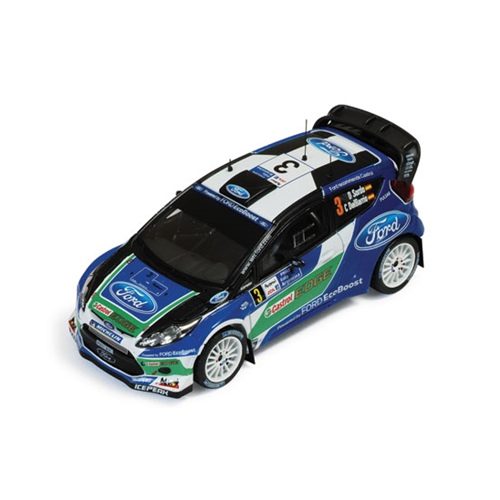 FORD FIESTA RS WRC N.3 RETIRED ARGENTINA 2012 SORDO-DEL BARRIO 1:43 Ixo Model Auto Rally Modellino